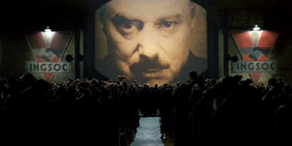 1984 Year: 1984 Director: Michael Radford. COLLECTION CHRISTOPHEL © Umbrella-Rosenblum Films Production. Orwell